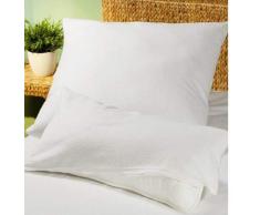 Papillon Fundas de Almohada Molton Impermeables, algodÃ³n, Blanco, 60 x 70 cm