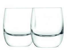LSA Bar BR42 - Vaso de whisky, 275 ml, 2 unidades, transparente