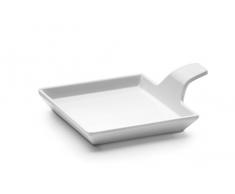 Lacor - 63609 - Bandeja Para Delicates De Melamina Classic 9,5 cm- Blanco