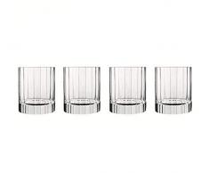 Luigi Bormioli 7540471 Bach-Caja de 6 Vasos Bajos Cristal, 8,25 x 8,25 x 9,7 cm