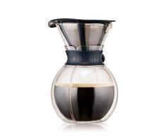 Bodum - 11736-01S - Pour Over - Cafetera de goteo pared dupla 8 tazas - 1,0L