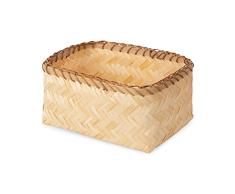 Compactor - Cesta de almacenaje, Natural, 26 x 19 x H.12 cm, RAN6435_M
