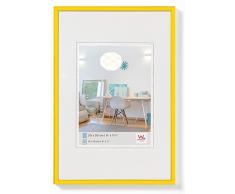 walther design KV318I New Lifestyle marco de fotos de plÃ¡stico, 13x18 cm, amarillo