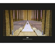 Komar Wandbild Von Star Wars Classic RMQ Ceremony | Kinderzimmer, Jugendzimmer, Dekoration, Kunstdruck | ohne Rahmen | WB129-70x50 fotomural, carbÃ³n