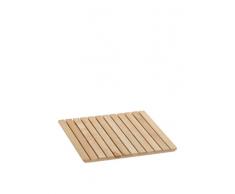 ARREDAMENTIITALIA Arredamenti Italia Tarima de baño Samoa 70, Madera Resistente al Agua - Color: Natural Ar-It il Cuore del Legno