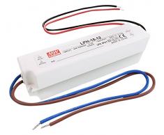 Meanwell fuente de alimentaciÃ³n, LPH-18-12, tensiÃ³n constante, 180-264 V, AC/50-60Hz, 12 V, DC, 0-1, 5 A, 18 W 872610