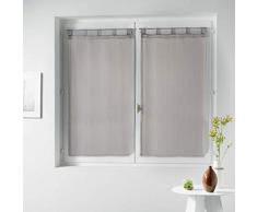 Douceur d Intérieur par Derecha Trabillas Vela Raye Horizon, poliéster, Pardo, 120 x 60 cm