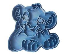 Cuticuter Simba el Rey LeÃ³n Cortador de Galletas, azul