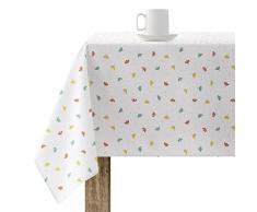 BELUM | Mantel Hule Antimanchas Resinado 250x140cm | Mantel Hule Mesa Rectangular Resinado | Mantel Resinado Hule en Varias Medidas | Mantel Mesa Cocina