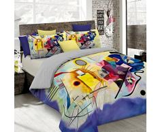 Sogni dAutore Cubierta de edredón con impresión digital de cobertura completa,250x200cm, SD57, 100 % Algodón, DOBLE