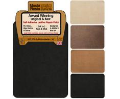 MastaPlasta Parche Autoadhesivo XL para reparación de Ante. 28 cm x 20 cm Elige EL Color. Primeros Auxilios para sofás, sillas de Auto etc. Repara Agujeros, Quemaduras y Manchas