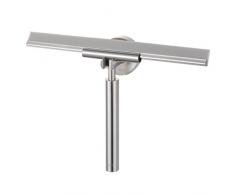 Haceka Kosmos Tec Limpiacristales con Soporte, Metal, Gris, 22.62x33.54x6.76 cm