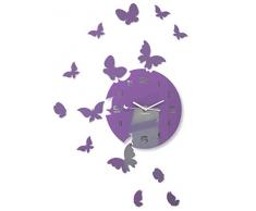 FLEXISTYLE Reloj de Pared, Lila (Milka), 30 cm