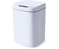 WindWilder Cubo de basura automÃ¡tico de inducciÃ³n inteligente, 0,3 segundos, sensor automÃ¡tico, papelera de 16 L, 215 x 205 x 340 mm