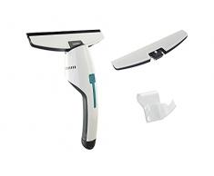Leifheit Set Aspirador de ventanas Nemo con boquilla para baño, aspirador limpiacristales con soporte de pared, 45 min. de baterÃa