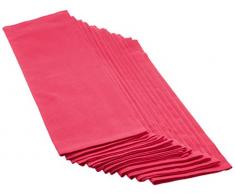 CALITEX ARC en Ciel Toalla de Mesa de Tela/algodÃ³n BorgoÃ±a (44Â x 44Â cm)