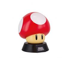 Super Mario Lámpara Mushroom, Multicolor