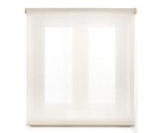 Blindecor Belmont estor enrollable tejido translúcido brillante - Beige, 80 x 180 cm (Ancho por Alto). Tamaño de la Tela 77 x 175 cm. Estores para ventanas