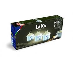 Pack de 3 filtros Laica C3M con una formulación especial para filtrar agua para hacer café o té. Compatible con las jarras Laica y Brita entre otras. Duración de cada filtro 1 mes o 150 litros.