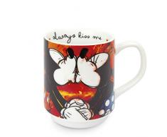 Egan PWM21I/S - Taza, Modelo Sweet Love, Porcelana, Rojo