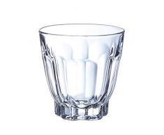 Set 6 vasos de vidrio resistente forma baja 16 CL ARCADE ARC