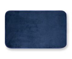 GEMITEX Merlino - Alfombra Ultra Absorbente, 40 x 70 cm, Color Azul