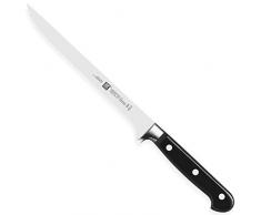 ZWILLING Cuchillo de filetear, Longitud de la hoja: 18 cm, Hoja estrecha, Mango especial de acero inoxidable/plÃ¡stico, Profesional S