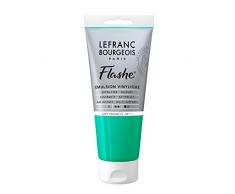 Lefranc & Bourgeois vinilo Pintura AcrÃ­lica, extra fina color de vinilo para artistas, VeronesergrÃ¼n Farbton, 80ml Tube - Vinylfarbe