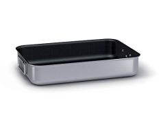 BALLARINI Profesional Cazuela Alta, Aluminio, Gris