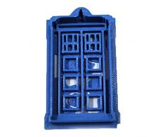 Cuticuter Doctor Who Tardis Cortador de Galletas, Azul, 8x7x1.5 cm