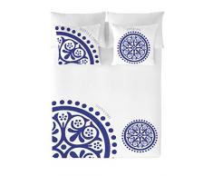 Devota & Lomba Klein Geo Funda NÃ³rdica, AlgodÃ³n, Multicolor, cama 150 cm