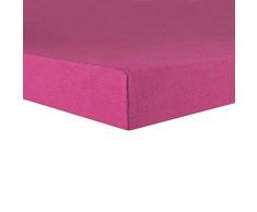 CelinaTex Lucina Sábanas Ajustables Revestimiento para Cama Boxspring algodón 90x200-100x200 cm Rosado
