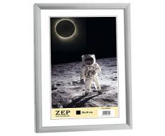ZEP KL2Â Collection Basic Marco de Fotos Resina Gris, Gris, 50 x 70 cm