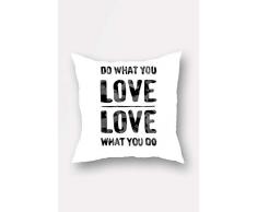 Lulu Home - Funda de Almohada, Multicolor, 45 x 45 cm