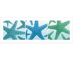 Pyramid Generic Aqua Marina 33 x 95 cm Lienzo (imprimido