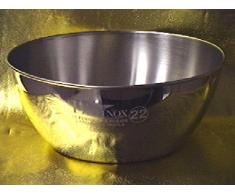 Pinti Inox Ensaladera Piana de Acero Inoxidable, diámetro 340 mm