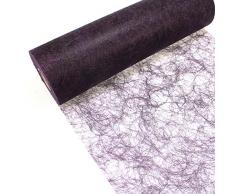 Sizoflor - Camino de Mesa Original (25 m, 20 cm), Color Morado