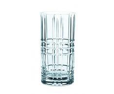 Spiegelau & Nachtmann, Juego de 4 Vasos de Cristal Cuadrados, 445 ml, 101049