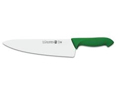3 Claveles Cuchillo Cocinero Proflex, Acero Inoxidable, Verde, 25 cm - 10