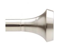 Umbra Ella 1 cortina Rod, nÃquel/acero, 91 â 183 cm