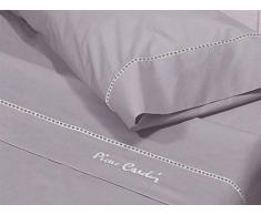 Pierre Cardin Juego de sábanas Arcadia 160 Color Malva, Algodón, Cama 160 cm