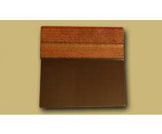 ELETTRO CENTER Art.195Â EspÃ¡tula para Limpieza Tabla de Cortar, Acero Inoxidable, Plata, 4Â Unidad