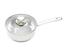 Kitchen Craft KCCVPOACH2 Clearview - Cazo de Acero Inoxidable para escalfar Huevos (2 Huecos, 16 cm)