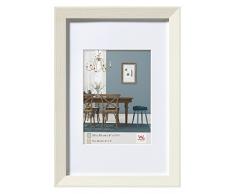 Walther Fiorito Marco de Fotos, Madera, Blanco, 15x20 cm