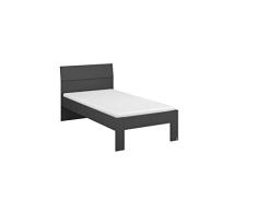 Rauch Flexx Cama Madera Gris Metalizado 209 x 95 x 90 cm