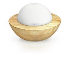 Soehnle Difusor de aromas Modena, ambientador elÃ©ctrico de bambÃº y cristal, ambientador para hogar con luces y con funciÃ³n de apagado automÃ¡tico