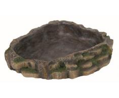 Trixie Reptil Selva decoración Agua y Cuenco de la Comida, 24 x 5,5 x 20 cm
