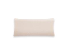 Sancarlos - Funda de almohada para cama, 100% AlgodÃ³n percal, Color crema, Cama de 90 cm