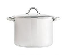 Quid Ottawa - Olla de 18 cm con tapa, acero inoxidable