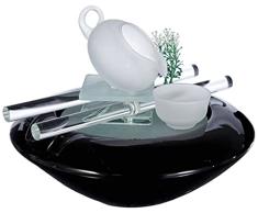 Zen Luz SCFV01 Tea Time Fuente Interior Negro 25 x 25 x 20 cm
